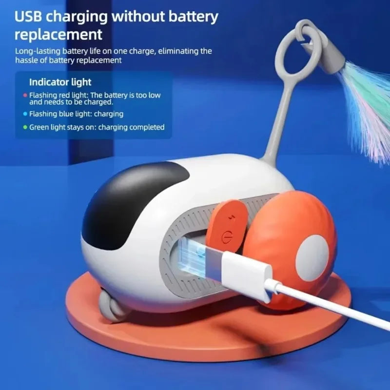 Jouet électrique pour chats avec télécommande jouets interactifs intelligents