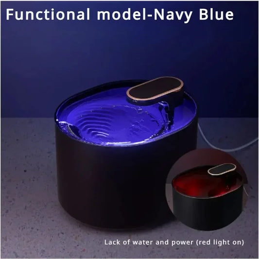Fontaine à eau automatique pour chat 3 L - Filtre et abreuvoir à capteur automatique