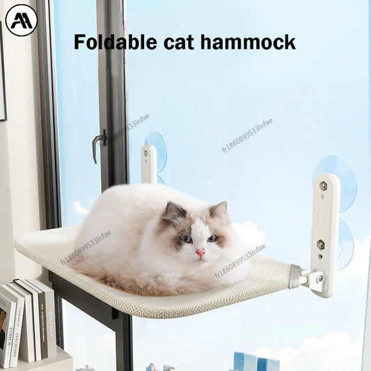 Hamac Pour Chat, Super Ventouse, Balançoire, Sol, Peut Être Retiré Et Lavé, Matelas, Rebord De Fenêtre, Lit Suspendu En Verre, Fournitures Pour Animaux De Compagnie